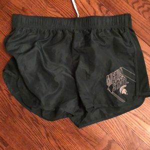 Large MSU Spartan Shorts